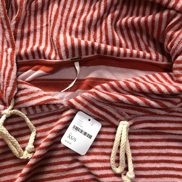 Free People shoulders and stripes hoodie - Picture 4 of 4